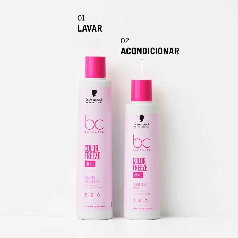 Bonacure Color Freeze Schwarzkopf – Champú Protector del Color Cabello Teñido