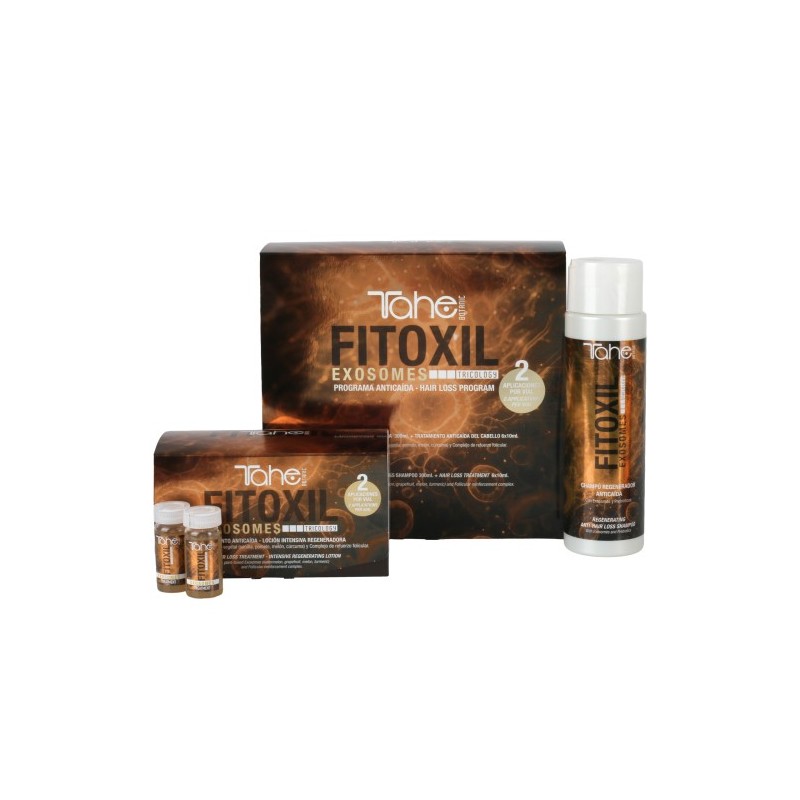 Pack Anticaída Fitoxil Exosomes Tahe Champú y Loción