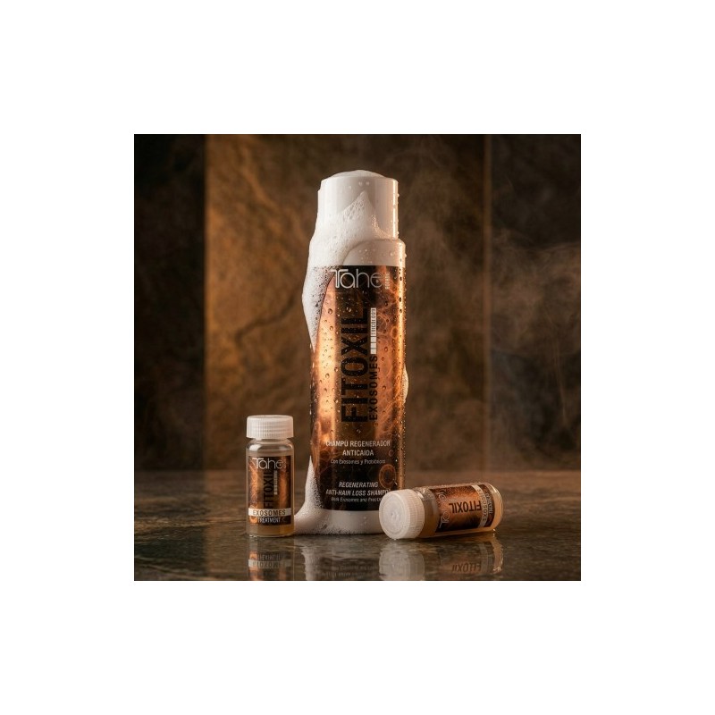 Pack Anticaída Fitoxil Exosomes Tahe Champú y Loción