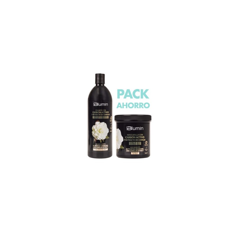 Pack Tahe Blumin Carbón Activo y Camelia
