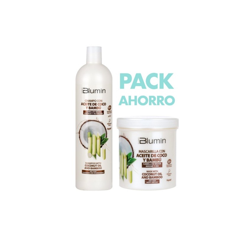 Pack Tahe Blumin Aceite de Coco y Bambú