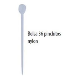 PINCHITOS NYLON BLANCOS