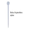 PINCHITOS NYLON BLANCOS