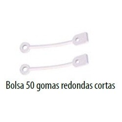 GOMAS REDONDAS CORTAS