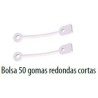 GOMAS REDONDAS CORTAS