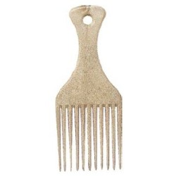 PEINE AFRO MADERA MEDIANO 11 PUAS