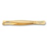 PINZA DEPILAR ORO 9cm